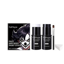 Halloween Face Painting Stick Set, Foundation Makeup Clown Colorful Stick