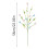 Easter Egg Floral Inserts with Greenery for Bouquets - Spotted Pattern Plugin Foam Polyester for Vase Arrangements Green 3