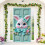 Bannière de porte Lapin de Pâques 71 x 35 pouces (1 pièce) 2