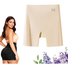 Choosemuc Underwear, Women's High-Waisted Ice Silk Tummy Control and Butt Lift Underwear, Invisible Sealmless