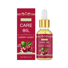 Oceaura Cherry Women's Care Essential Oil - Gentle Moisturizing Massage Oil for Soft And Smooth Skin