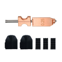 Easy Installation 3D Printer Nozzle With Hardened Steel-0.25mm