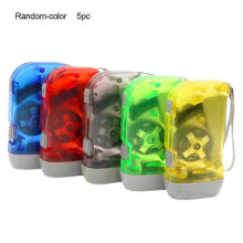 5PCS Hand Crank Flashlight Emergency LED No Battery Self Powered Charging