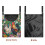 Cock Floral Clothespin Storage Bag with Snap Buttons 2-Pack 7