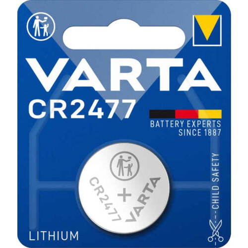VARTA Lithium Coin knappcellebatteri CR2477