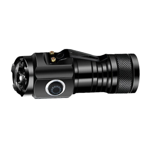 3LED Flashlight Handheld Ultra Bright Powerful USB Rechargable Outdoor Torch