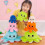 30/40cm Reversible Octopus Plush Doll with Double-sided Pattern Stuffed Cartoon WDX 25-26 3