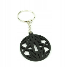 Tsuba TAKE bambusnøglering sort