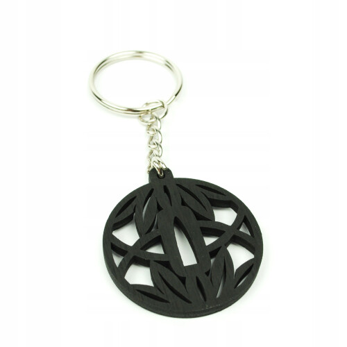 Tsuba TAKE bambusnøglering sort