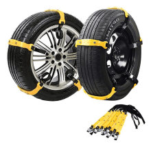 10Pcs Universal Winter Snow Mud Anti-skid Tire Chains Tendon for Car Sedan SUV