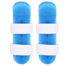 Breathable Comfortable Finger Support Brace With Protective Ventilation Holes, Adjustable Hook And Loop Straps For Knuckle Immobilization And