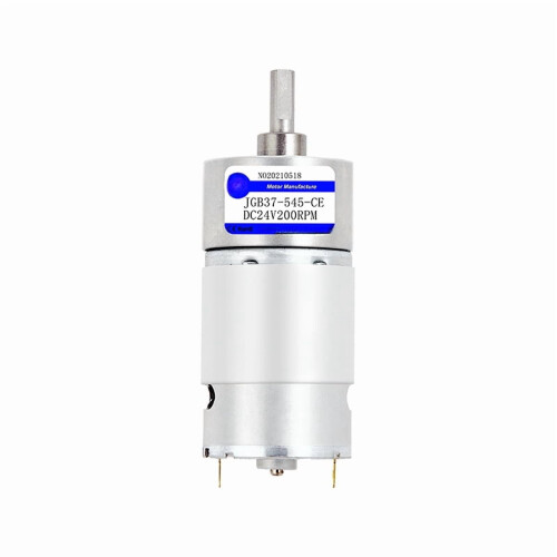 JGB37-545 DC permanent magnet brushed geared motor small low speed motor large torque adjustable speed 1