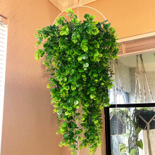 Artificial Flowers for Outdoors Hanging Basket Faux Hanging Plants Outside Fake Flowers for Outside Potted My Orders past Orders