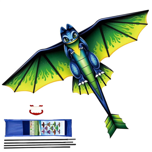 Beach Kite for Large Animals with Handle and 328ft String