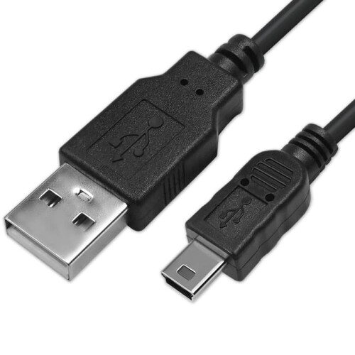Qoltec-kabel USB A-han | Mini USB B-han | 1,8 m