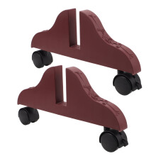 2Pcs Furniture Partition Support Room Divider Legs Plastic Coffee Office Use for All Users