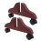 2Pcs Furniture Partition Support Room Divider Legs Plastic Coffee Office Use for All Users 1