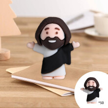 Easter Decorations, 50PC 1.261.021.97in Religious Figurines Christ Savior Doll for Religious Supplies Party Favors and Easter Stuffers