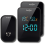 Trådløs dørklokke T295295-BB 1T2R Sort 1