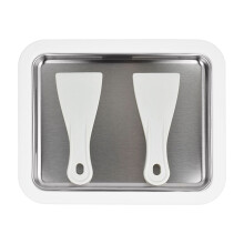 Home Ice Rolling Machine with Quick Plate for DIY Homemade Yogurt and Family Kitchen Tool