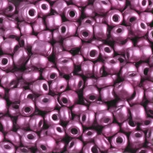 Wholesale 1000/500/200pcs 2mm 3mm 4mm Tiny Round Opaque Glass Loose Spacer Beads-Pearl Purple-3mm (500pcs)