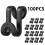 100 Pcs Durable Hanger Hooks For Clothes, Space-Saving Closet Organization 1