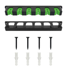 Vertical Fishing Rod Holder Wall Mounted Fishing Rod Rack, Store 6 Rod, Fishing Rod Holder Garage Horizontal Rod Rack