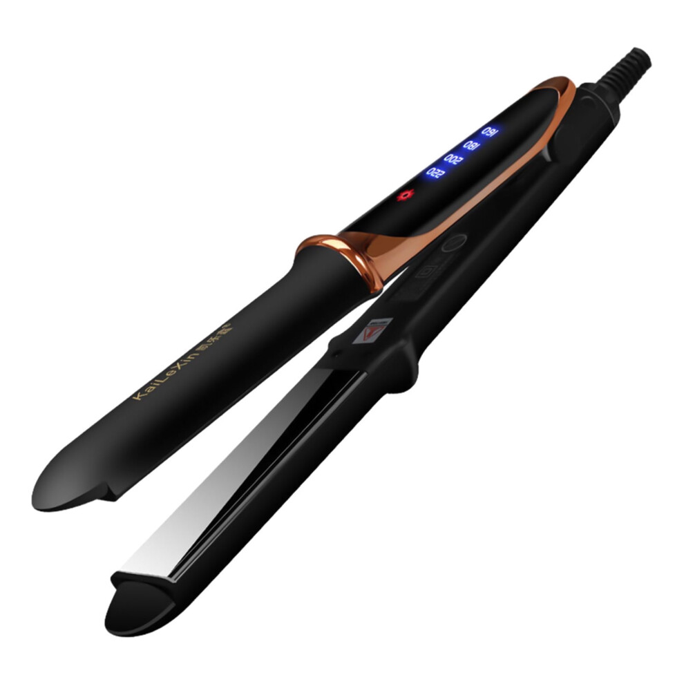 Professional Dual-Use Curling Iron for Straightening & Curling, 4-Temp Settings, Wide Compatibility