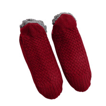 Womens Thick Warm Slipper Socks With Non Slip Grippers Double Side Cozy Warm House Slippers Thanksgiving Christmas Gifts
