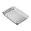 Stainless Steel Bacon Pan for Oven – Rectangular Baking Tray, Compatible with Toaster Ovens 1