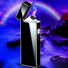 Dual Arc Lighter Windproof Lighters USB Rechargeable-Flameless-Plasma Cool Lighters for Camping, Cigarette, Candle - Outdoors Indoors (Upgraded).