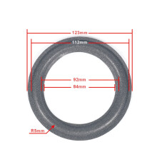Good Elasticity Foam Surround Foam Surrounds Coils Foam Padding Replacement for Indoor Use Speakers Foam Border
