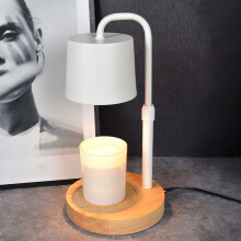 Candle Warmer Lamp Set with Cotton Clouds, 2 Light Bulbs – Stylish Fragrance Holders for Bedroom Decor – Compatible with Standard Candles
