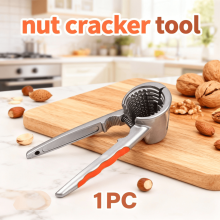1 PC Heavy Duty Nutcracker Tools,Professional Walnut Pecan Hazelnut & Hard Shell All Nut Opener Tool with Anti Slip Handles