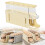 Rolling Egg Holder for Fridge, Egg Dispenser for Refrigerator, Automatic Rolling Storage Container for Countertop, Kitchen & Outdoor Use 1 Pack 1