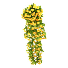 Artificial Hanging Flowers Silk Vines Faux Plants Home Decor For Garden Wall Window Living Room Bedroom