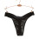 Men's Ice Silk G-Strings Black 2XL 1