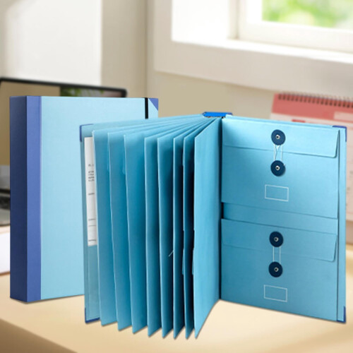 Manila Pocket Folder Accordion File Folder Paper
