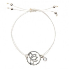 LOTUS ARMBÅND Hvid B238B