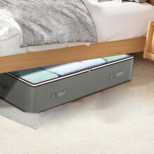 3 Pcs Zippered Storage Bag for Closet King Comforter, pillow, quilt, bedding, Clothes, Blanket Organizers Quilt Dirt Cover Storage Box