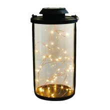 ULTNICE 1Pcs Solar Lanterns for Patio and Garden with IP65 Waterproof 40.5x14x14cm