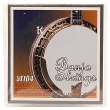 Banjo Strings Stainless Steel Carbon Copper Alloy 4-Set