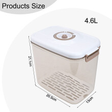 Food Vacuum Storage Box Sealed Fresh-Keeping Food Dispenser Large Capacity