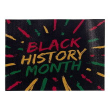 Black History Month Decorative Painting Canvas Poster