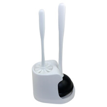 Clearance 2 in 3 Toilet Plunger and Brush Set,Blacktoilet Plunger and Bowl Brush Combo for Bathroom Cleaning