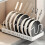 Pull-Out Pot Pan Organizer, Sliding Cabinet Storage Box for Lids, Baking Tools, Plates with 8/16 Adjustable Dividers, Kitchen Rack 5