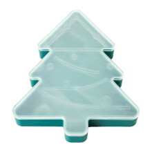 Boutique Clearance Serving Tray Cookie Box With Lid Cute Tree Storage Container for Snacks Candy