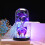 Forever Rose Luminous Flower in Glass Dome 1