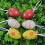 AuroraX 6 Pcs Easter Eggs Mini Hanging ornament Cute Decorative Egg for Easter Tree,Home Party Decor 6