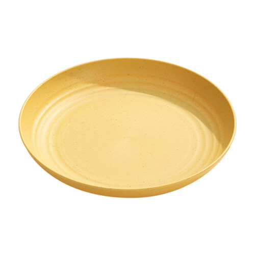 Mini Wheat Straw Plates 8.9 Inch Reusable Set